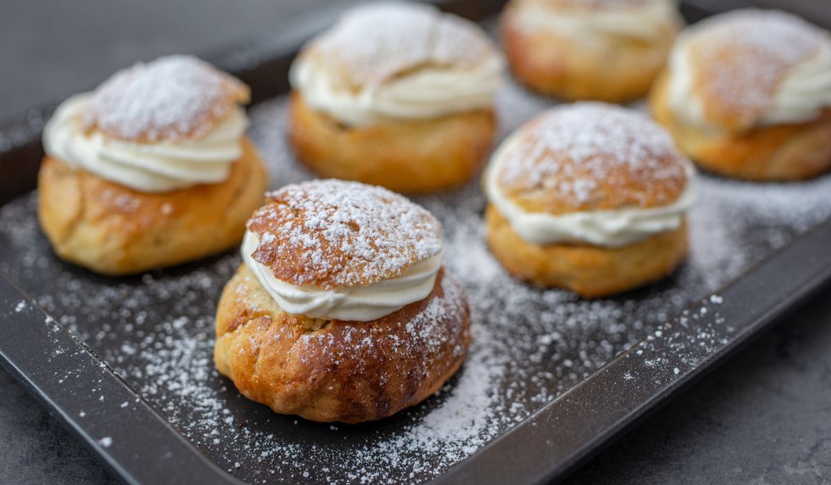 Szwedzkie bułeczki Semla - Pyszności; foto: Canva