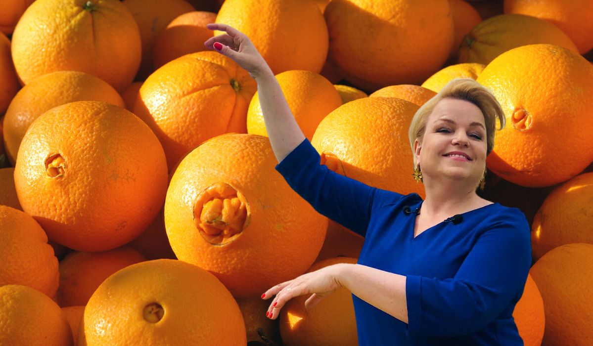 Kasia Bosacka zdradza, jak zawsze kupić pyszną pomarańczę. Wystarczy rzut oka