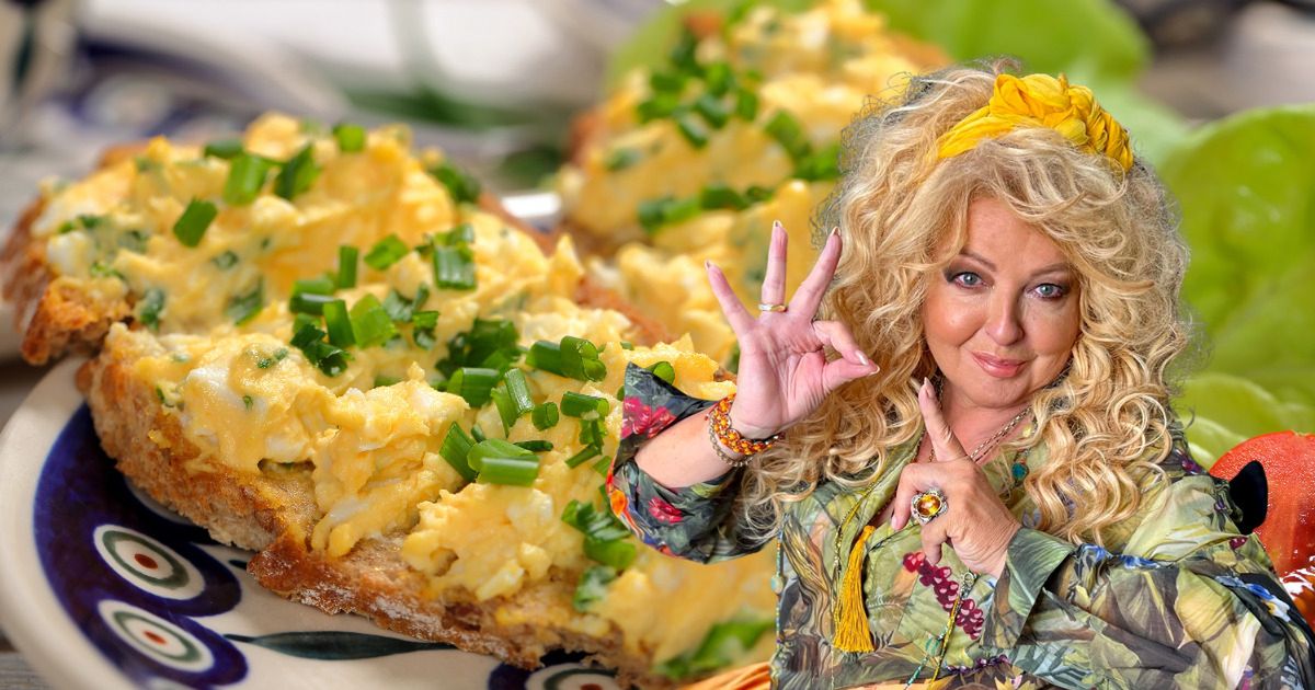 Pasta jajeczna nie będzie mdła. Sekretny składnik Magdy Gessler