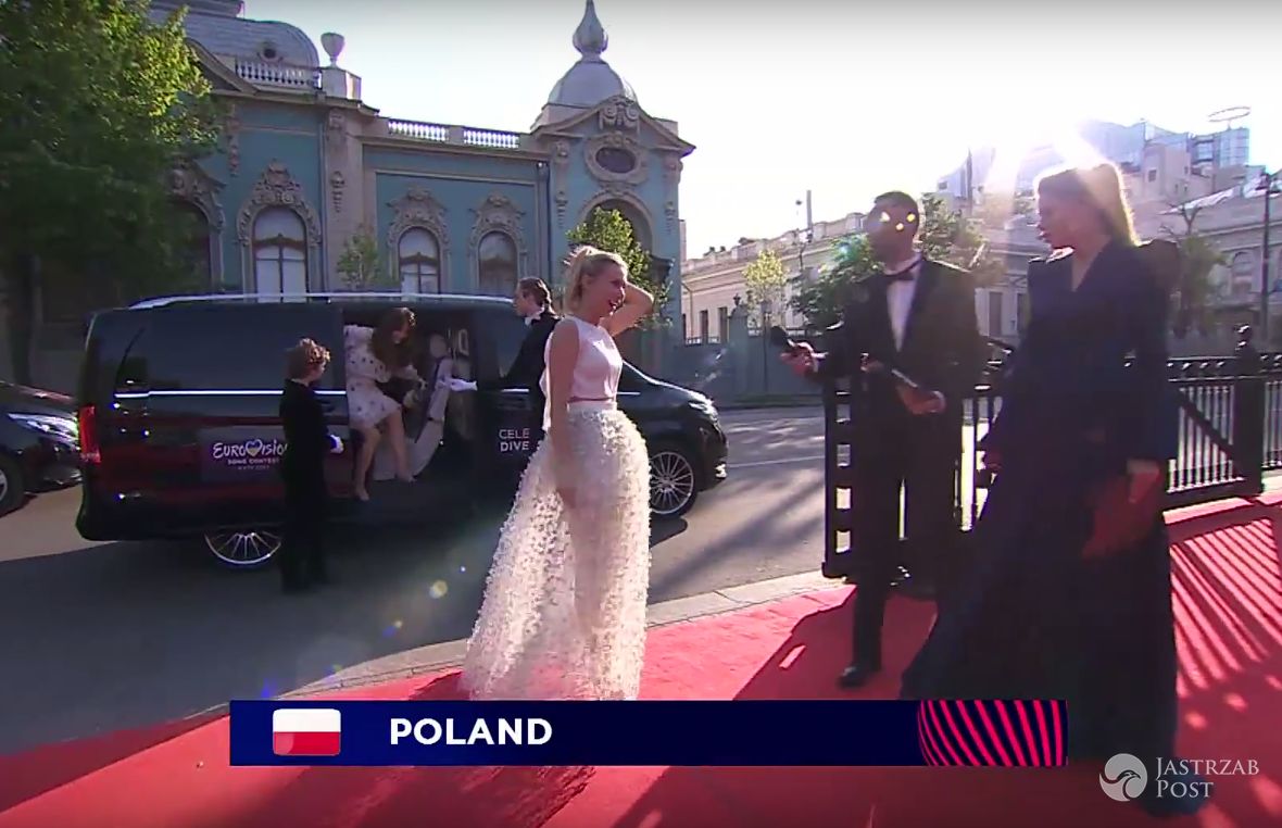 Kasia Moś na otwarciu Eurowizji 2017
