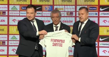 Fernando Santos zaprezentowany jako nowy trener piłkarskiej reprezentacji Polski