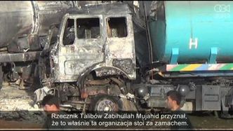 Pożar zbiorników paliwa w Kabulu