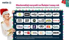 24 kanały za darmo w Netii. Świąteczna promocja