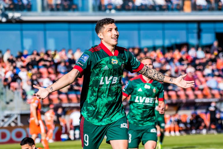 Erik Exposito to najskuteczniejszy dziś gracz w PKO Ekstraklasie