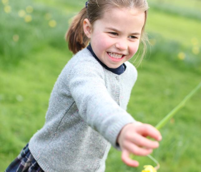 Princess Charlotte's Fourth Birthday - Official Photographs ReleasedNORFOLK, ENGLAND - APRIL 2019: Undated handout photo of Princess Charlotte taken by her mother, Catherine, Duchess of Cambridge, at their home in Norfolk in April to mark her fourth birthday on Thursday May 2nd, 2019. (Photo by the Duchess of Cambridge via Getty Images)Copyright: Duke and Duchess of Cambridge. NEWS EDITORIAL USE ONLY. NO COMMERCIAL USE. NO MERCHANDISING, ADVERTISING, SOUVENIRS, MEMORABILIA or COLOURABLY SIMILAR. NOT FOR USE AFTER 31 DECEMBER, 2019, WITHOUT PRIOR PERMISSION FROM KENSINGTON PALACE. This photograph is provided to you strictly on condition that you will make no charge for the supply, release or publication of it and that these conditions and restrictions will apply (and that you will pass these on) to any organisation to whom you supply it. There shall be no commercial use whatsoever of the photographs (including by way of example only) any use in merchandising, advertising or any other non-news editorial use. The photographs must not be digitally enhanced, manipulated or modified in any manner or form and must include all of the individuals in the photograph when published. All other requests for use should be directed to the Press Office at Kensington Palace in writing. MANDATORY CREDIT: The Duchess of Cambridge.Handoutbestof, topix