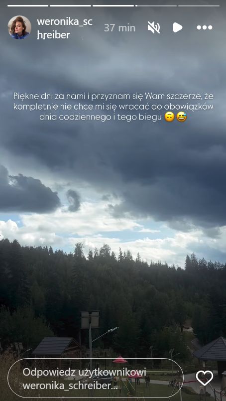 Powrót Weroniki Schreiber do codziennych obowiązków