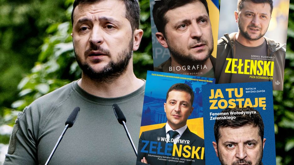 Kolejni biografiści biorą się za Wołodymira Zełenskiego