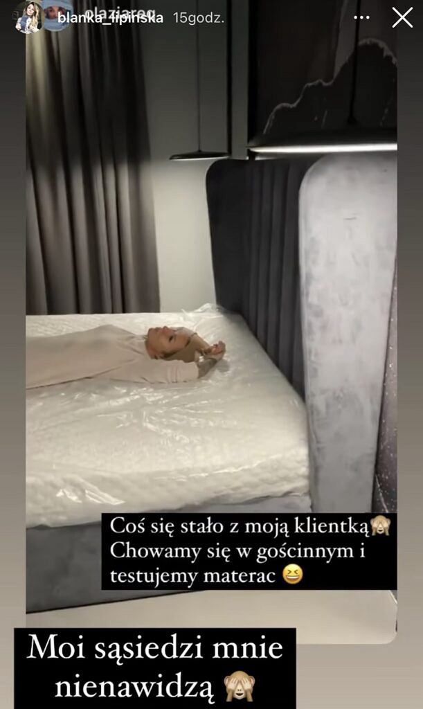 Blanka Lipińska wprowadza się do nowego domu