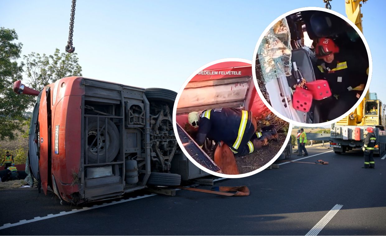 Polski autokar w tragedii na Węgrzech: ratunek pod 24‑tonowym ciężarem
