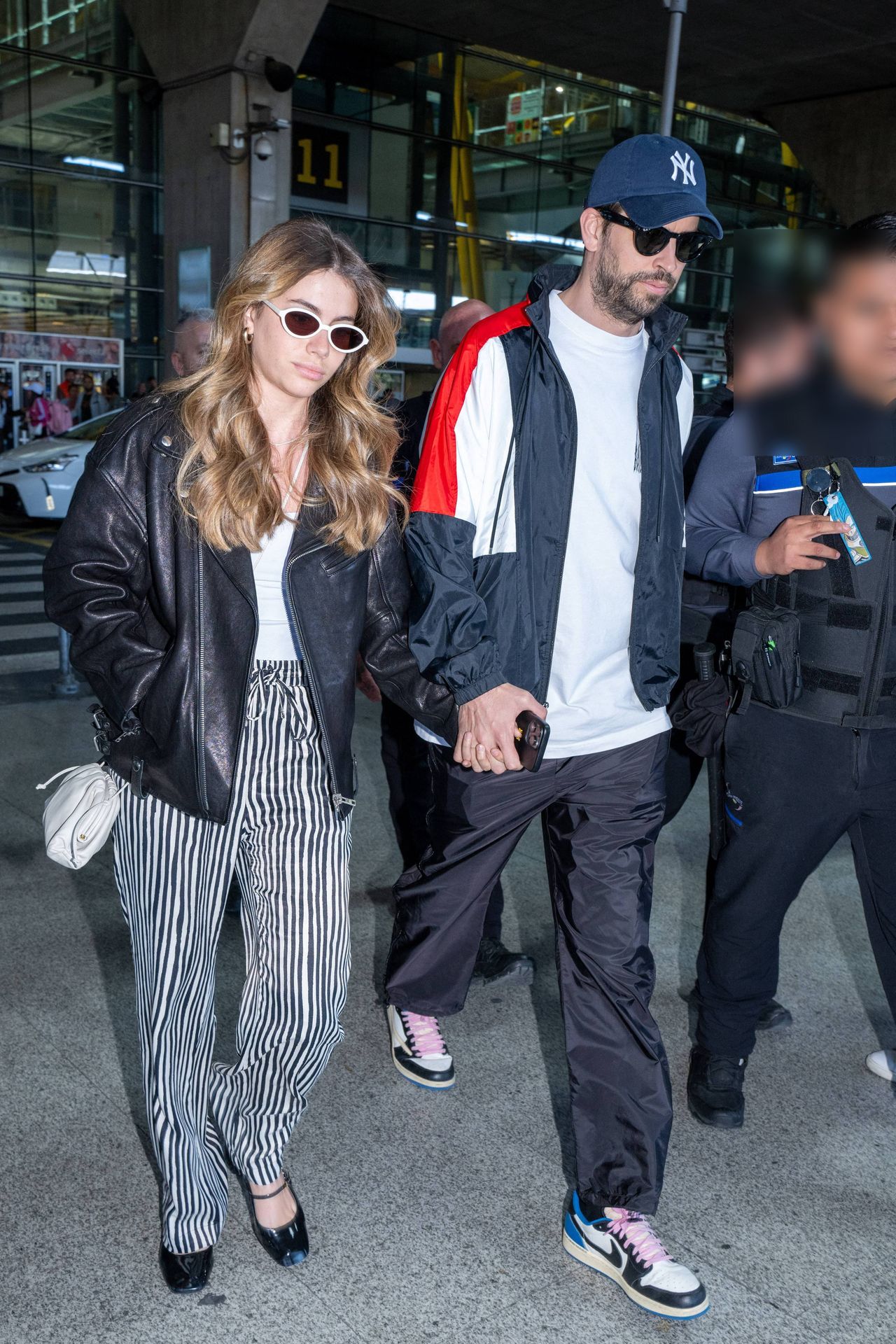 Gerard Pique with Clara Chia Marti