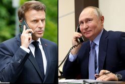 Putin chce rozmawiać z Francją. Macron zadowolony