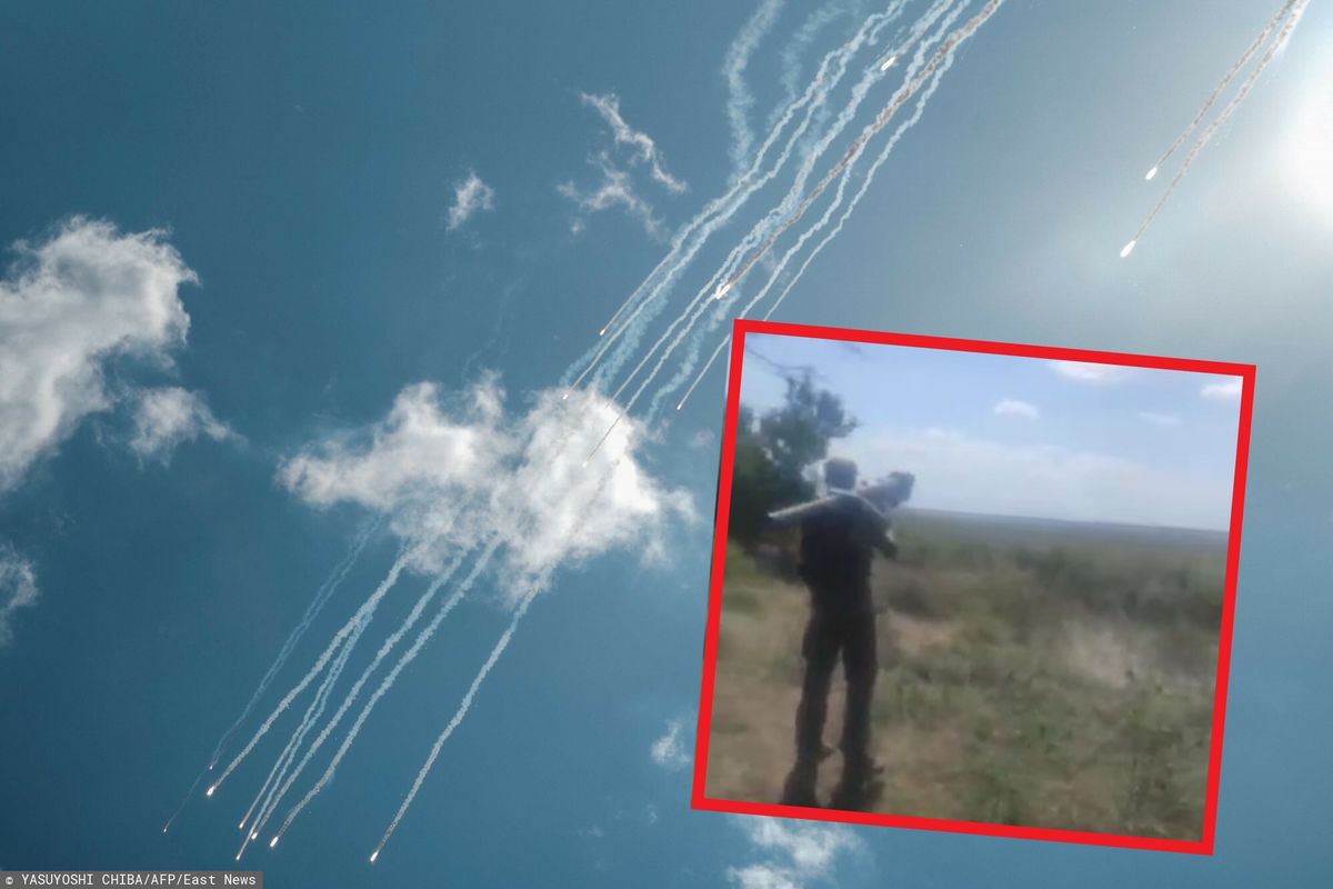 Siły ukraińskie zestrzeliły rosyjski samolot szturmowy