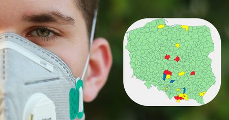 Koronawirus w Polsce. Zasady kwarantanny zmienione. Nowa lista czerwonych i żółtych powiatów