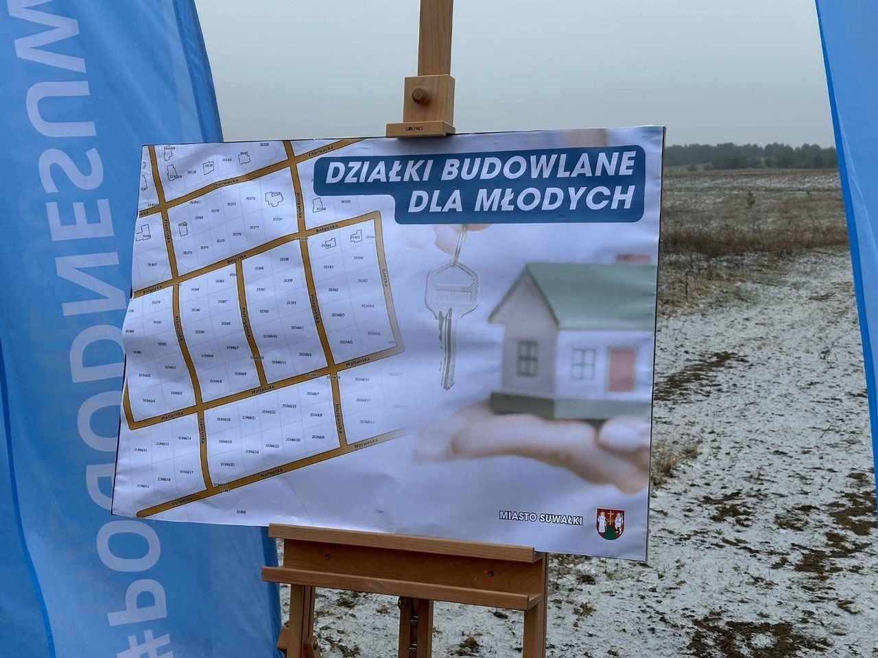 Kolejne przetargi w ramach programu "Działki budowlane dla młodych". Młodzi chcą budować się w Suwałakch?
