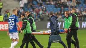 Gracz Lecha zasłabł na boisku. Pokazał zdjęcie ze szpitala