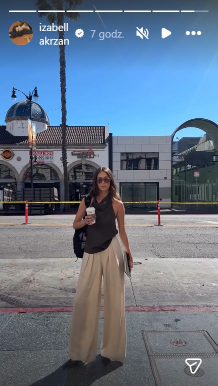 Izabella Krzan postawiła na elegancję w swobodnym wydaniu