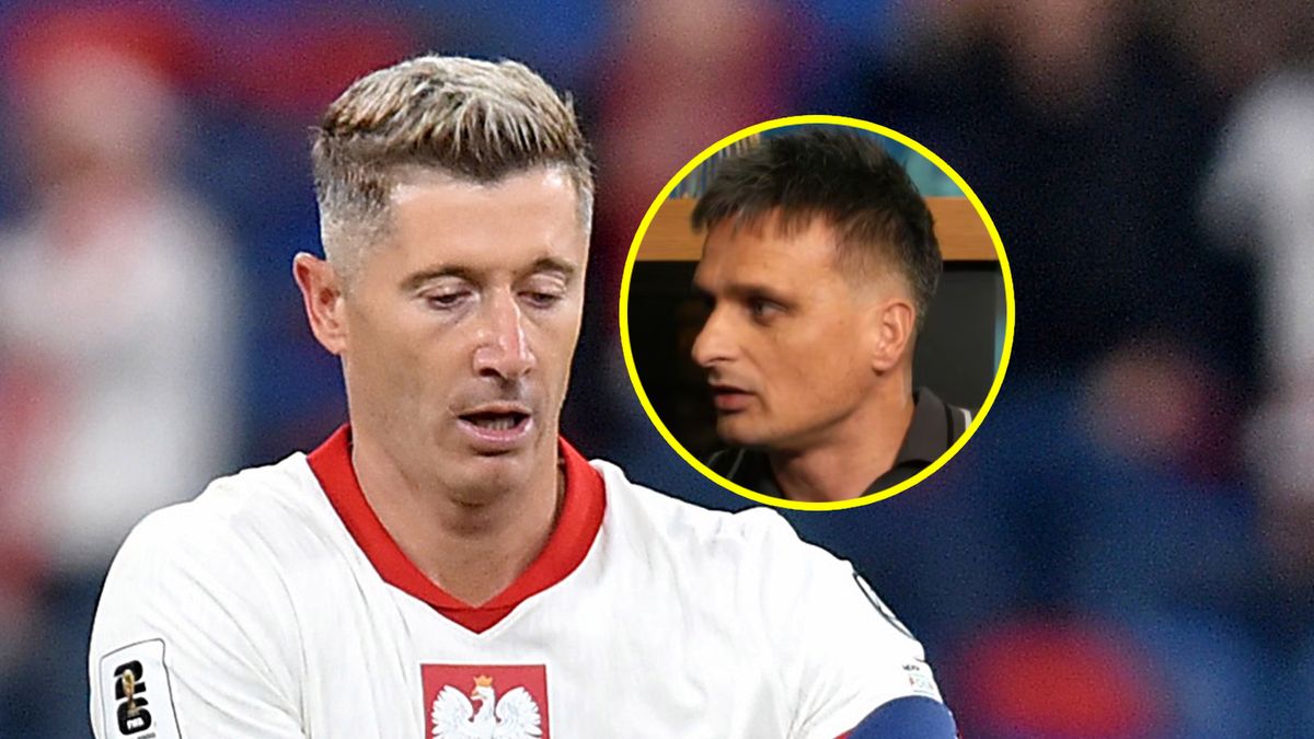WP SportoweFakty / Krzysztof Porębski / YouTube / Kanał Sportowy / Na zdjęciu: Robert Lewandowski i Sławomir Peszko