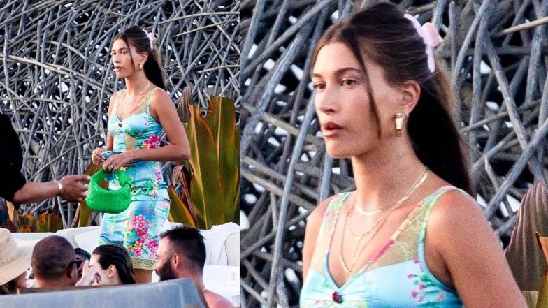 Zrelaksowany Justin Bieber głaszcze konia i pali cygara na luksusowym urlopie z Hailey Bieber