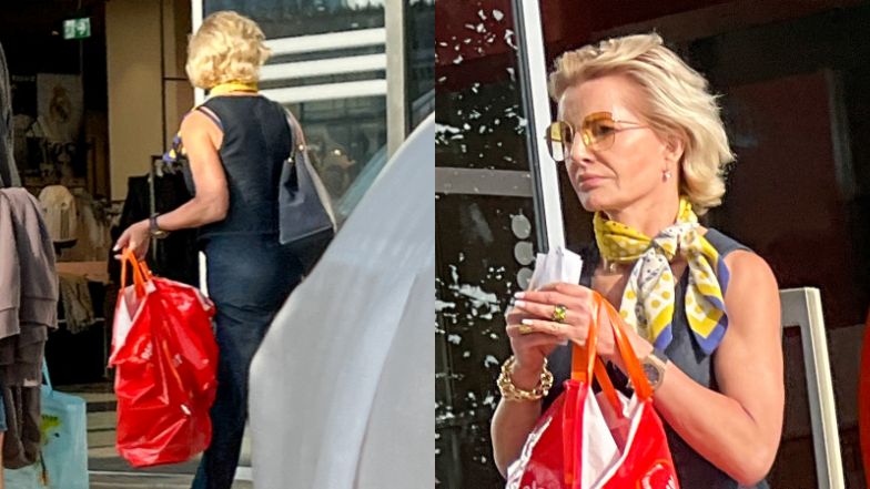 Racewicz buszuje po sklepach w poszukiwaniu idealnych butów