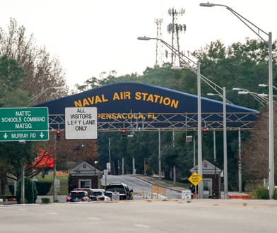 Stany Zjednoczone. Na zdjęciu Naval Air Station Pensacola, gdzie doszło do ataku