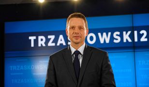 Wybory 2020. Na zdjęciu kandydat KO i prezydent Warszawy Rafał Trzaskowski