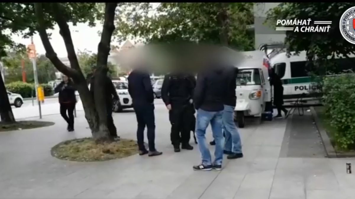 Słowaccy policjanci złapali na gorącym uczynku 