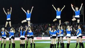 Cheerleaderki podczas meczu Ruch Chorzów - Wisła Kraków (fotorelacja)