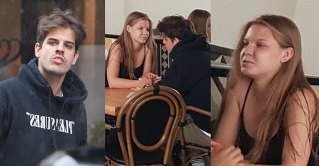 Rozmarzeni Taco Hemingway i Iga Lis patrzą sobie czule w oczy podczas  spotkania we dwoje (ZDJĘCIA)