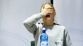 Po wpadce dopingowej Therese Johaug zalała się łzami. Zobacz zdjęcia z konferencji