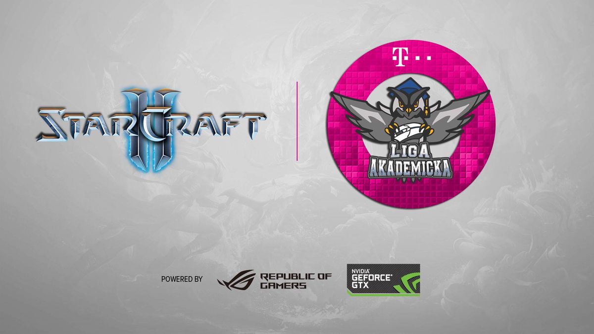Materiały prasowe / T-Mobile Liga Akademicka / Logo rozgrywek w grę Starcraft II w T-Mobile Lidze Akademickiej.