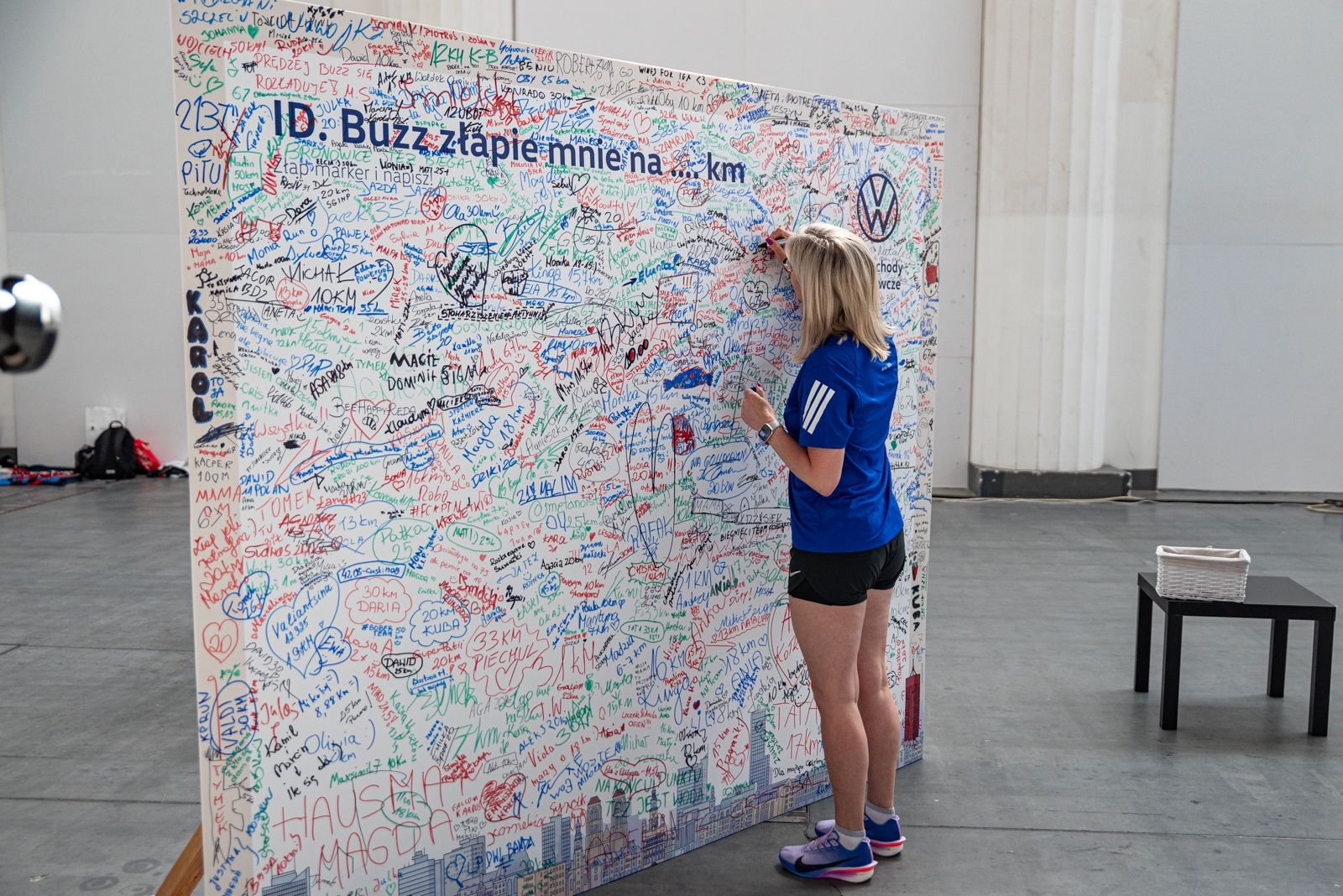 Tłumy na MTP przed wielkim biegiem. Nasz reporter jest na miejsc