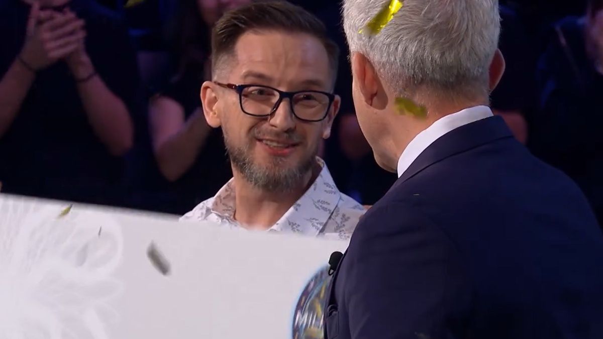 Marek Wojtuń w "Milionerach"