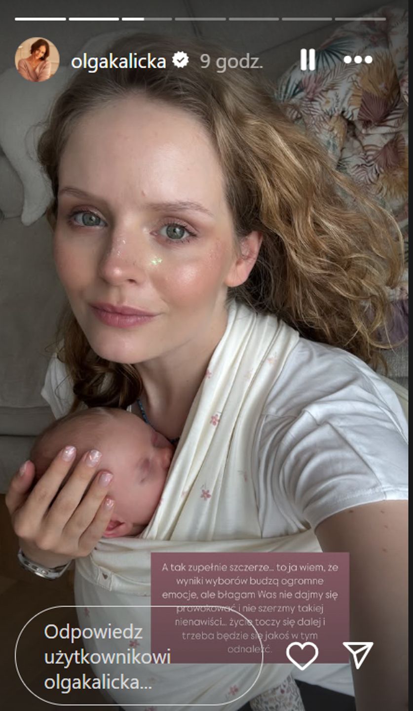 Olga Kalicka przekazała ważne przesłanie
