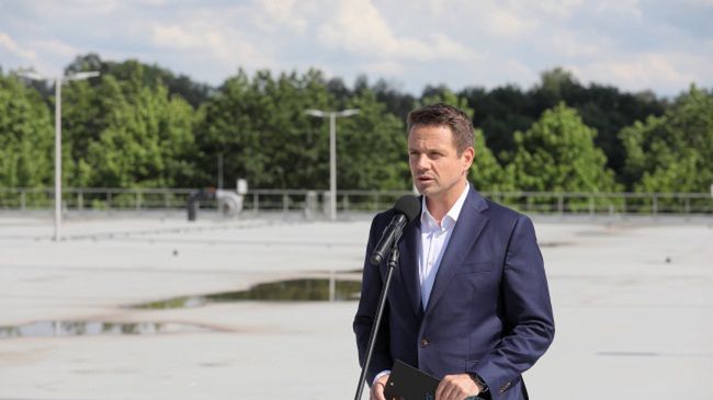 Prezydent Warszawy Rafał Trzaskowski potwierdził, że zbiornik został wybudowany