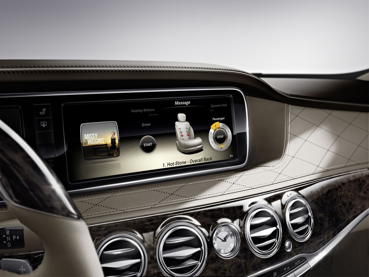Mercedes-Benz W222 - wnętrze