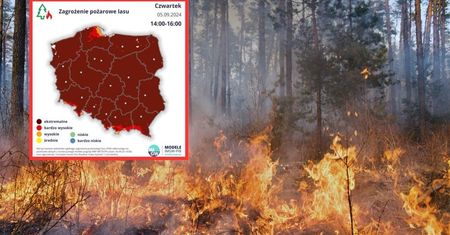 Ekstremalne zagrożenie w całej Polsce. Tylko zobaczcie tę mapę od IMGW