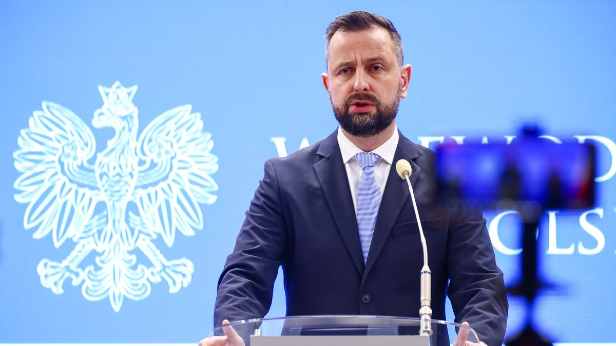 Wladysaw Kosiniak-Kamysz , Polish Deputy Prime Minister and head of the Ministry of Defense, attends a press conference in reaction after Russian missile which heading for Ukraine briefly entered Polish airspace. Krakow, Poland on March 24, 2024.  According to Polish Armed Forces at 4:23 a.m. a Russian missile violated Polish airspace for 39 seconds near the village of Osierdow. during Russian attack on  Lviv region ofUkraine.   (Photo by Beata Zawrzel/NurPhoto via Getty Images)