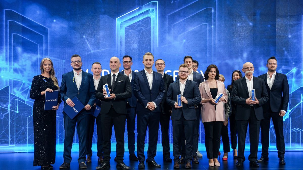 Laureaci nagrody Money.pl podczas finałowej gali w 2022 r. 