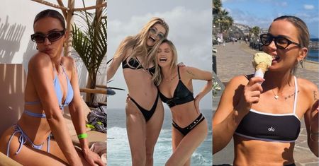 Bikiniara Maffashion dokazuje ze znanymi przyjaciółkami na Teneryfie (ZDJĘCIA)