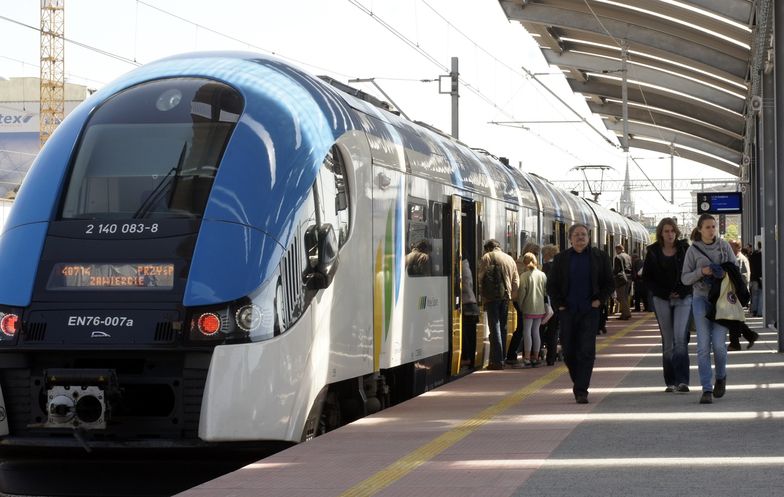 Pociągi o mało nie zderzyły się w Katowicach