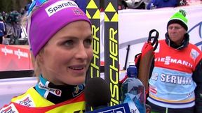 Johaug: cieszę się, że w końcu mam żółty plastron