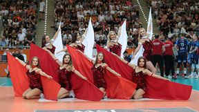 Cheerleaderki na meczu Jastrzebski Wegiel - Grupa Azoty ZAKSA Kędzierzyn - Koźle (galeria)