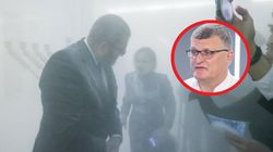 "Prysnął mi gaśnicą proszkową w twarz". Konsekwencje dla zdrowia mogą być tragiczne