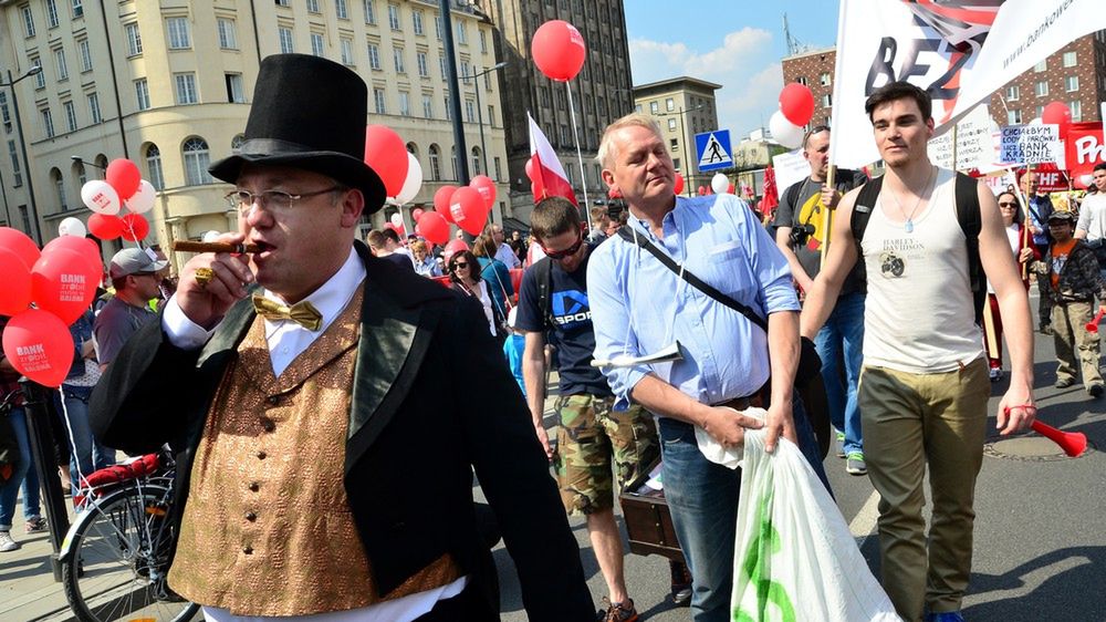 Protestujący frankowicze od lat domagająsię specustawy