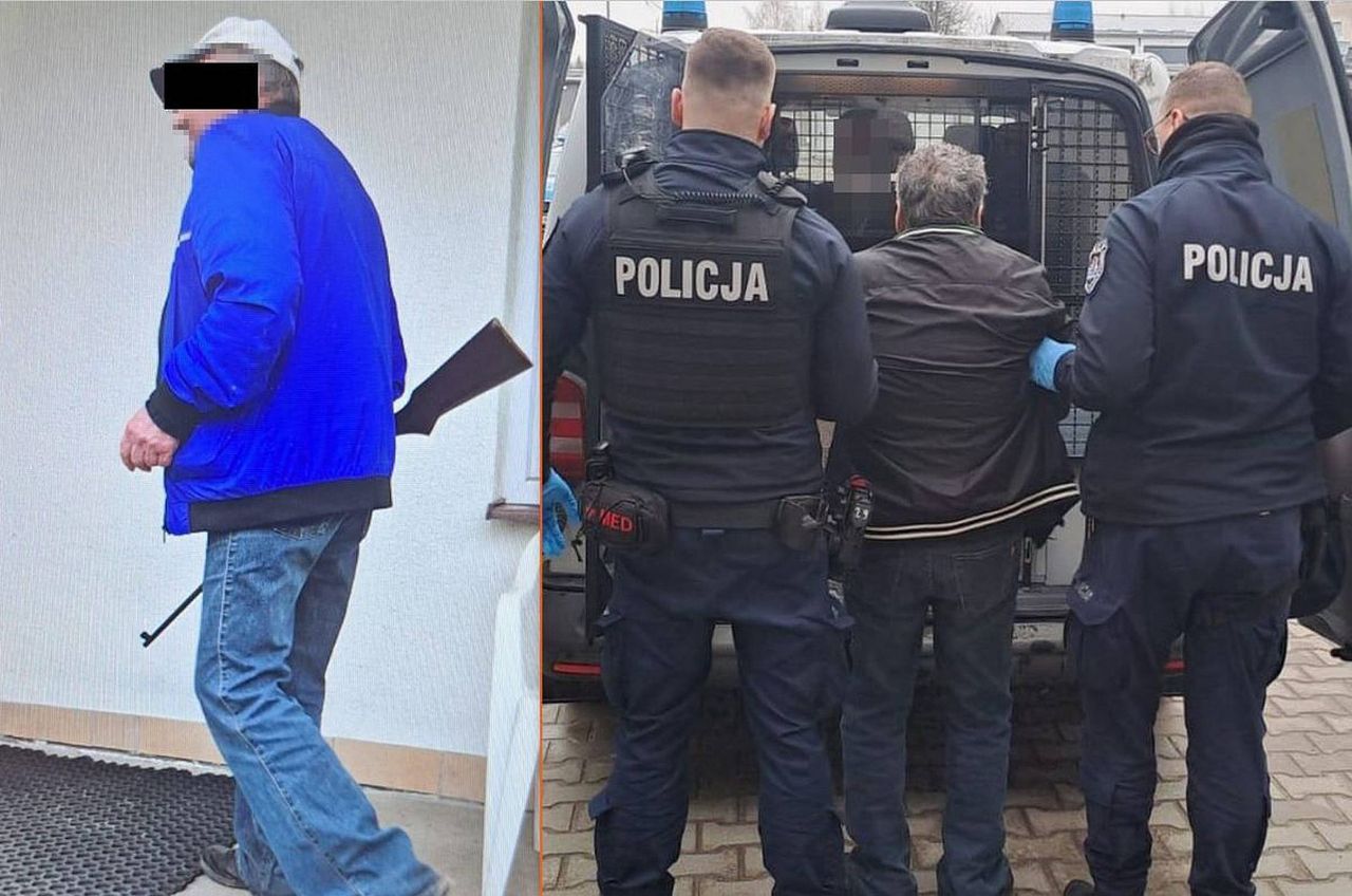 Horror na Lubelszczyźnie. Znęcał się nad rodziną i strzelił do kota