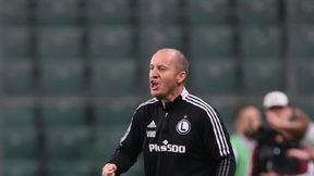 "To na pewno jest nasz minus". Trener Legii podsumował mecz z Jagiellonią