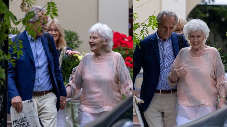 Grażyna Torbicka świętuje 86. urodziny Krystyny Loski