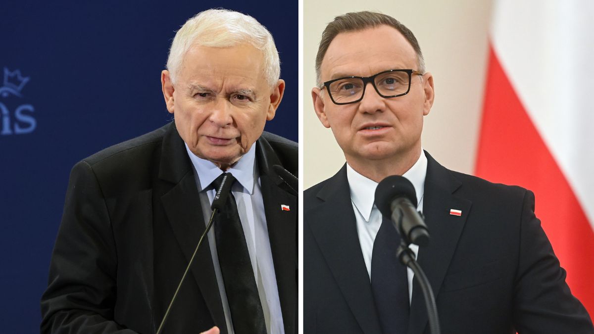 Jarosław Kaczyński i Andrzej Duda