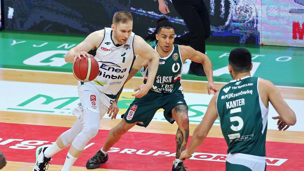 Materiały prasowe / Andrzej Romański / Energa Basket Liga / Zyskowski i Trice