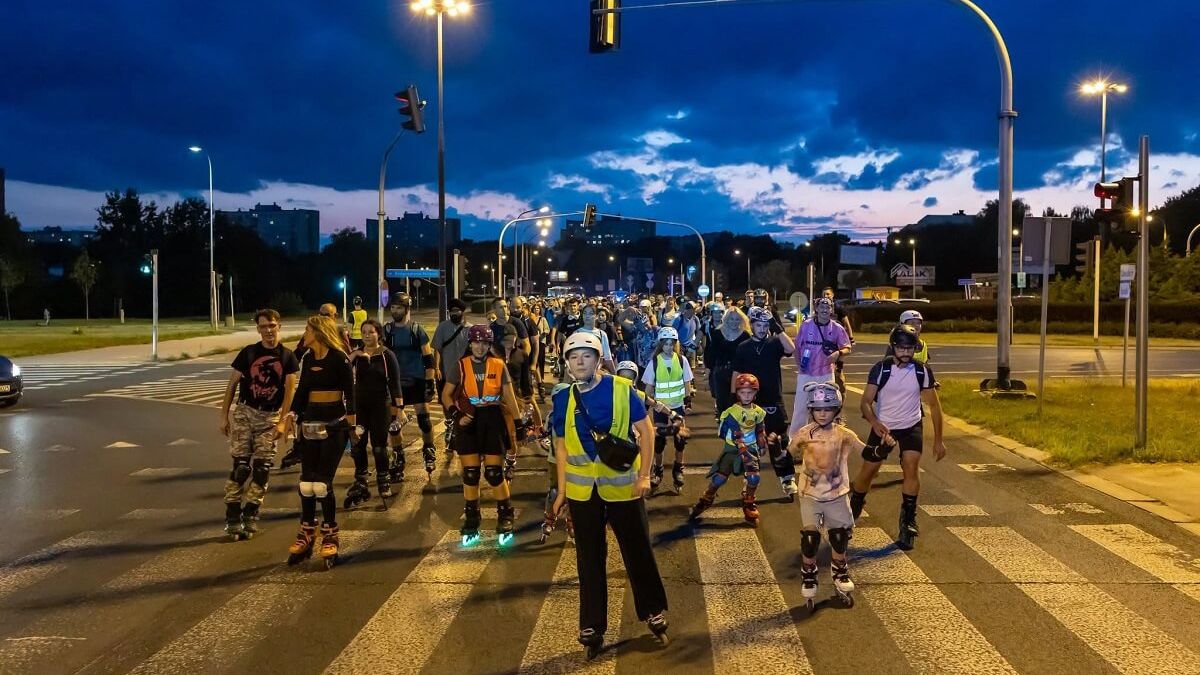 Nightskating Lublin